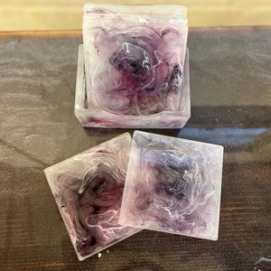 Marble coasters